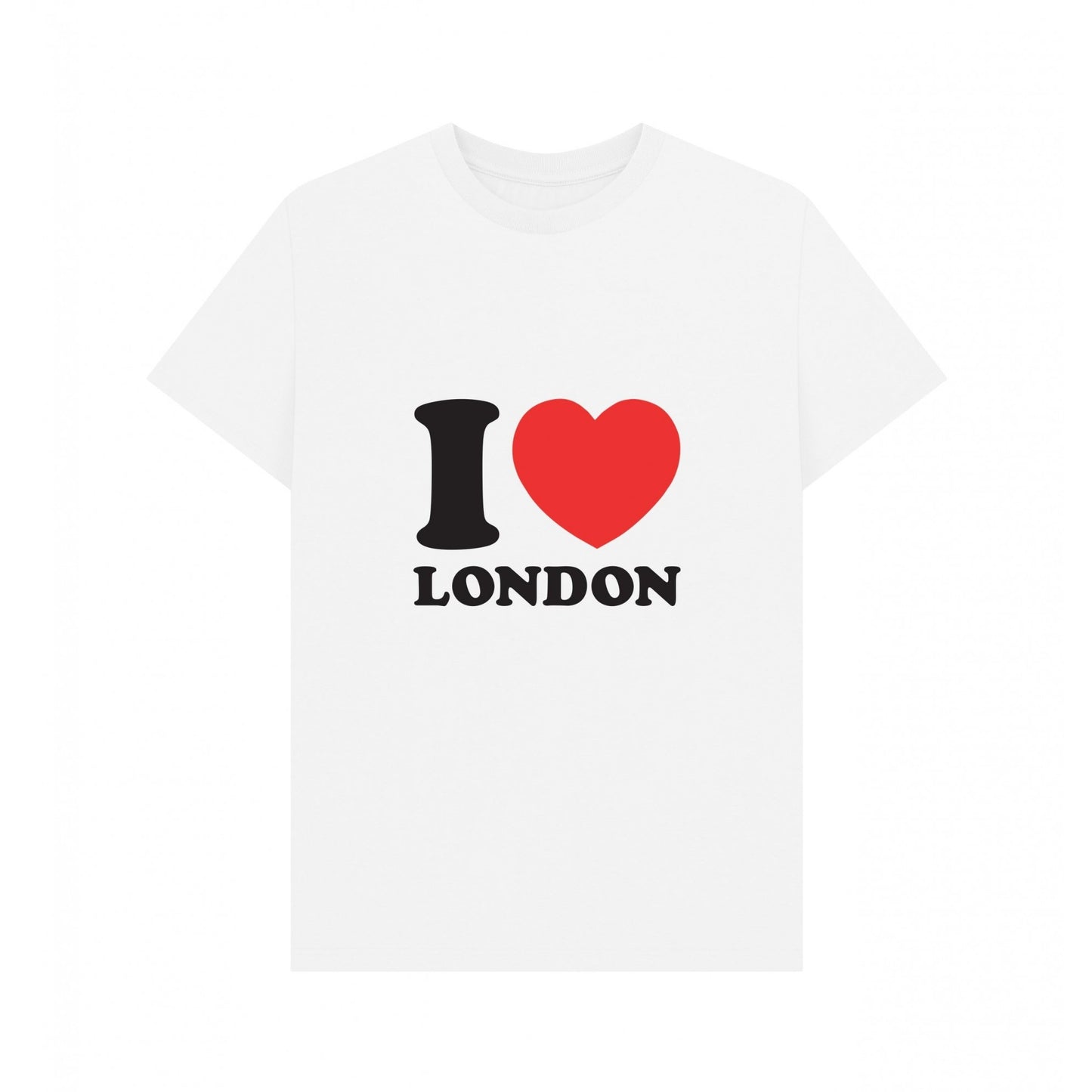 White - Front - Apoh Unisex Adult I Heart London T-Shirt