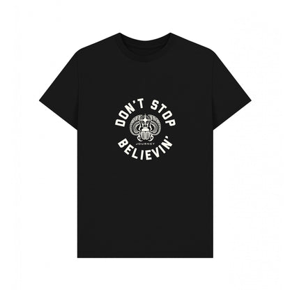 Black - Front - Journey Unisex Adult Don´t Stop Believin´ T-Shirt