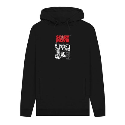 Black - Front - Scary Movie Unisex Adult I See Dead People Hoodie