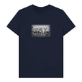 Navy Blue - Front - Friends Unisex Adult Lunch Atop A Skyscraper T-Shirt