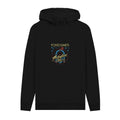 Black - Front - Foreigner Unisex Adult Jukebox Graphic Hoodie