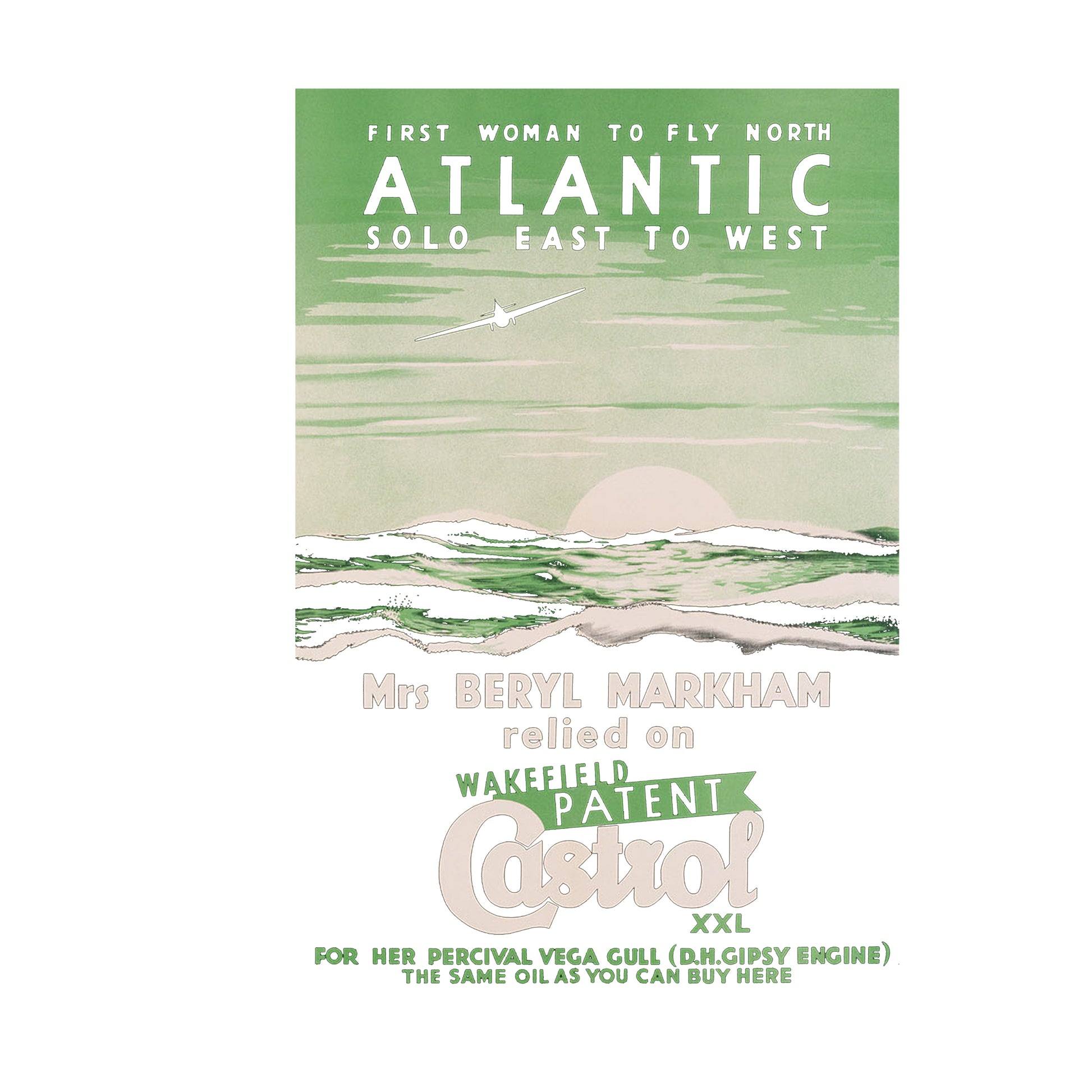 Dark Green - Side - Castrol Unisex Adult Atlantic Sweatshirt