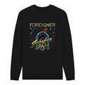 Black - Front - Foreigner Unisex Adult Jukebox Hero Graphic Sweatshirt