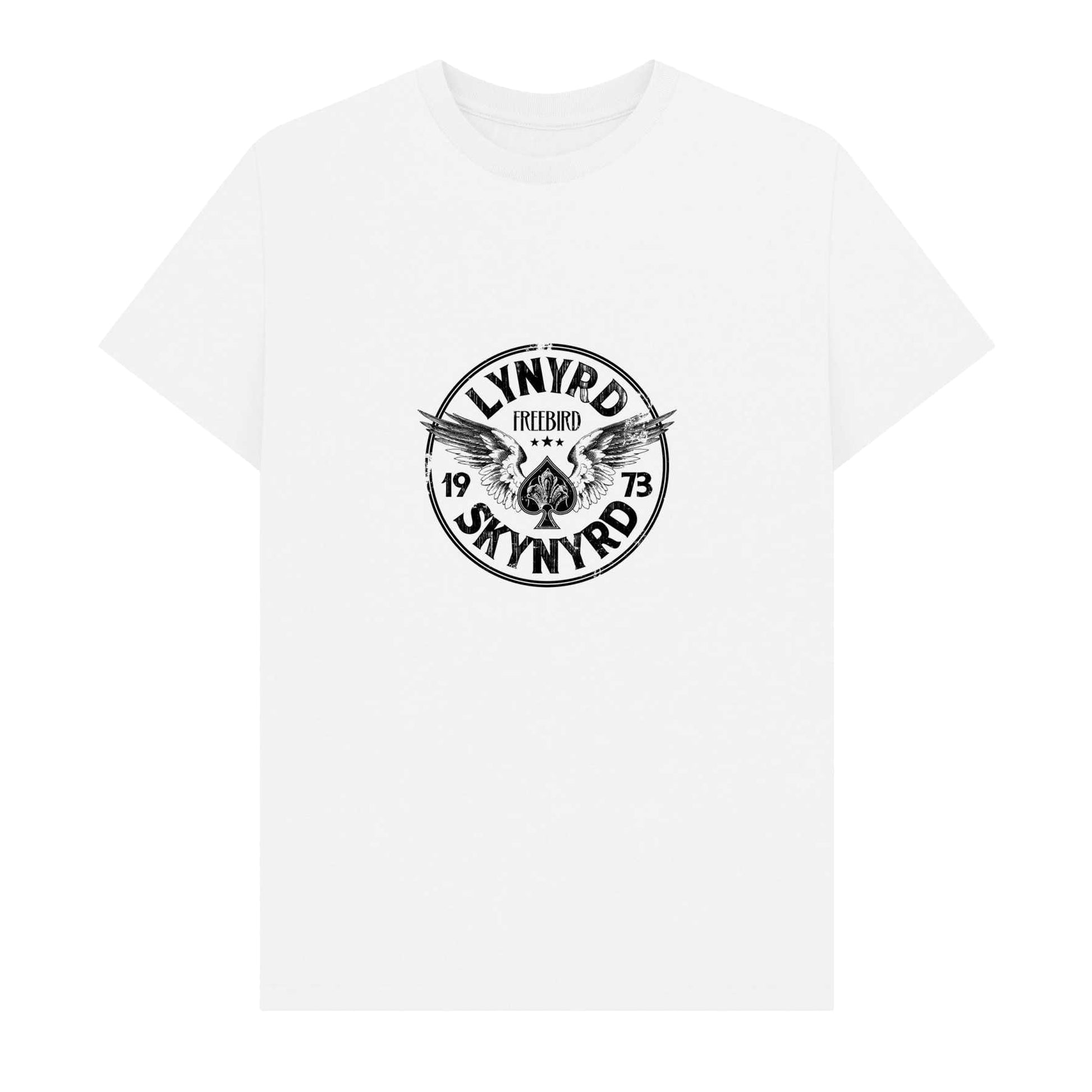 White - Front - Lynyrd Skynyrd Unisex Adult Freebird T-Shirt