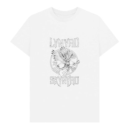 White - Front - Lynyrd Skynyrd Unisex Adult Freebird Logo T-Shirt