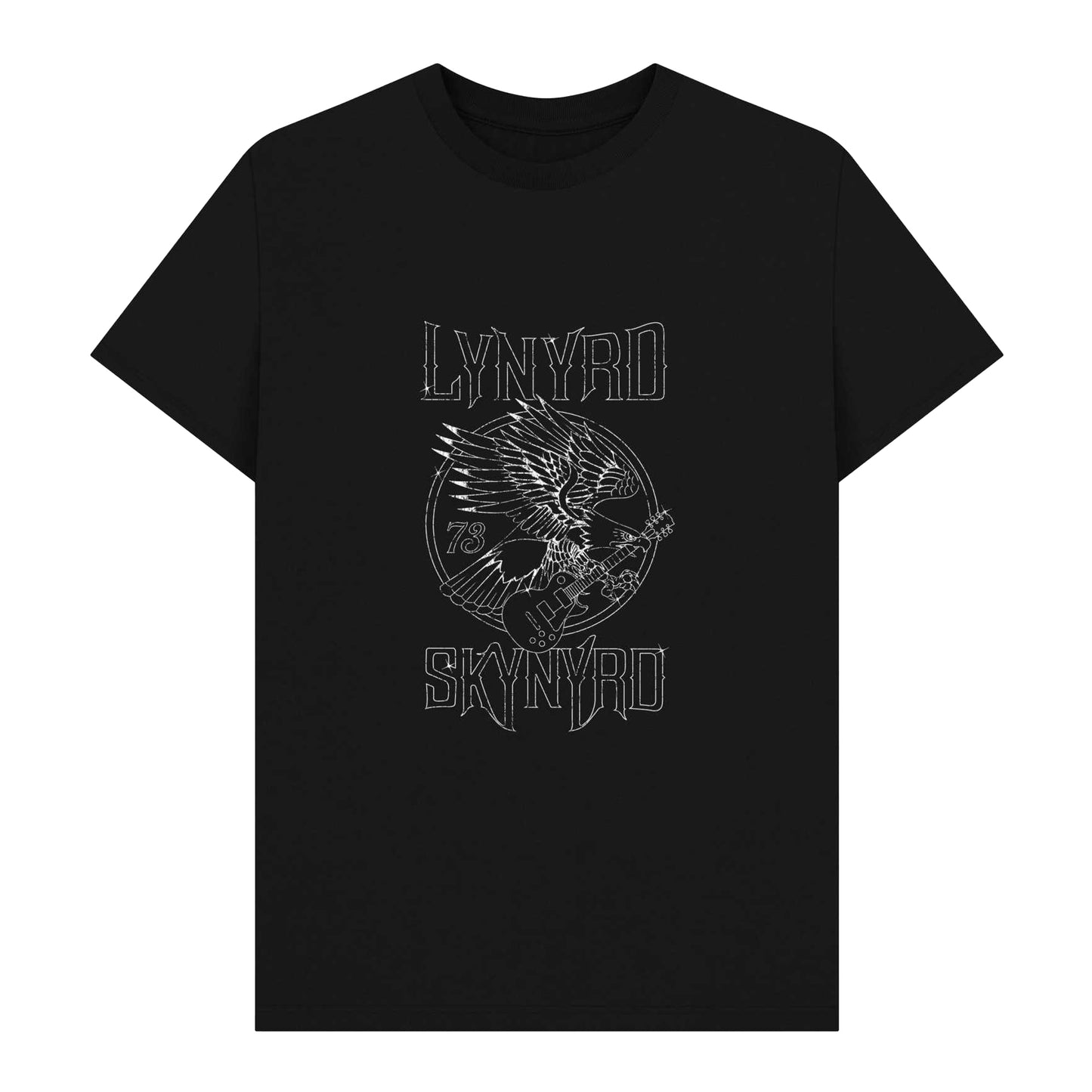 Black - Front - Lynyrd Skynyrd Unisex Adult Freebird Logo T-Shirt