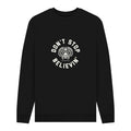 Black - Front - Journey Unisex Adult Don´t Stop Believin´ Sweatshirt