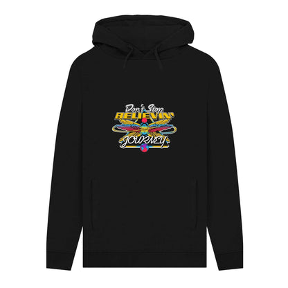 Black - Front - Journey Unisex Adult Wings Hoodie