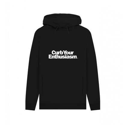 Black - Front - Curb Your Enthusiasm Unisex Adult Logo Hoodie