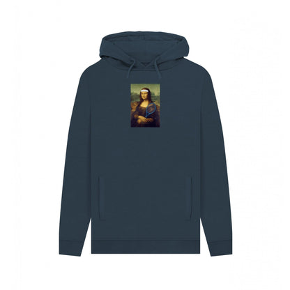 Navy - Front - Apoh Mens Mona Lisa Tennis Hoodie