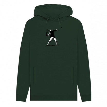 Evergreen - Front - Apoh Unisex Adult Banksy Tennis Hoodie