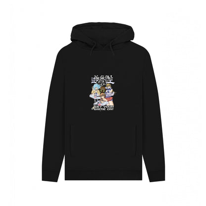 Black - Front - Yu-Gi-Oh! Unisex Adult Get Your Game On! Hoodie