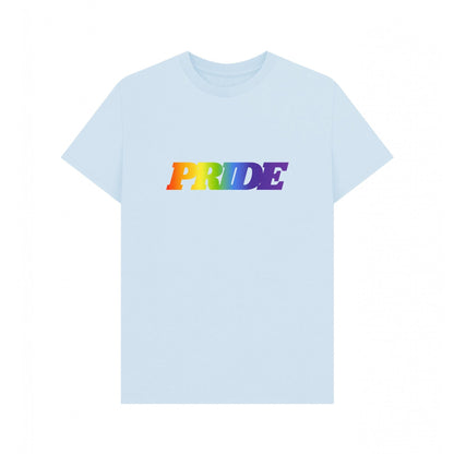 Sky Blue - Front - Apoh Unisex Adult Pride Slogan T-Shirt
