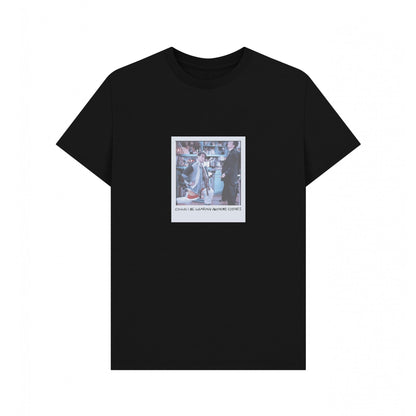 Black - Front - Friends Unisex Adult Could I Be Wearing Anymore Clothes T-Shirt