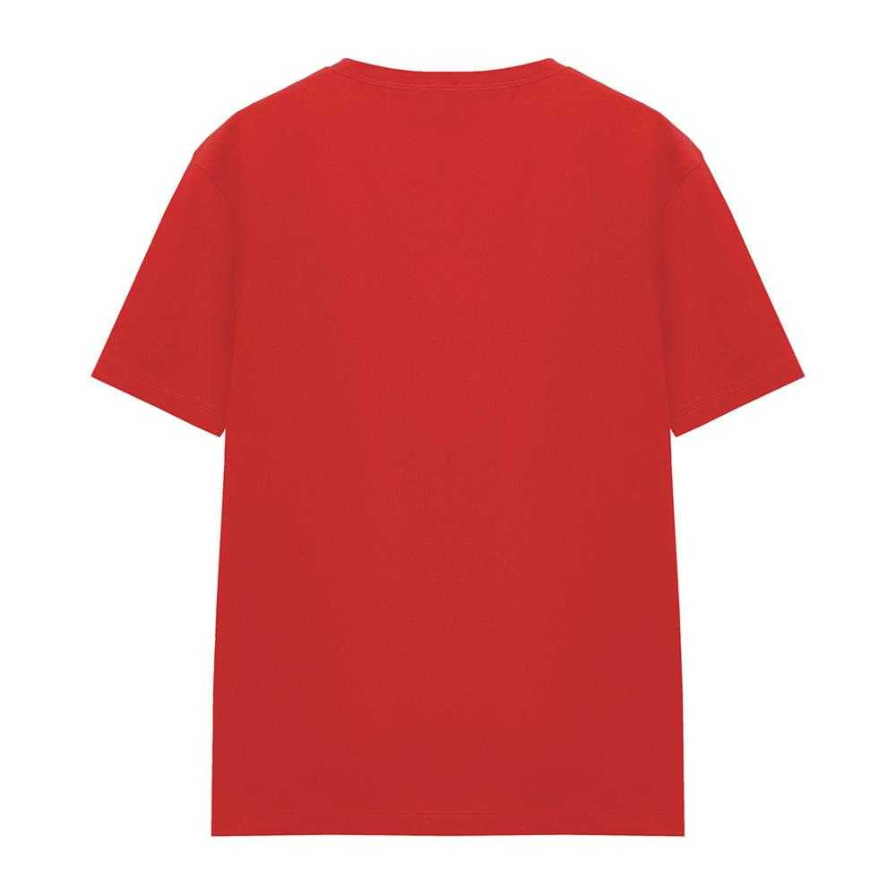 Red - Back - Apoh Unisex Adult Pride Slogan T-Shirt