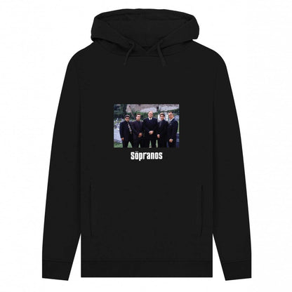 Black - Front - The Sopranos Unisex Adult Cast Hoodie