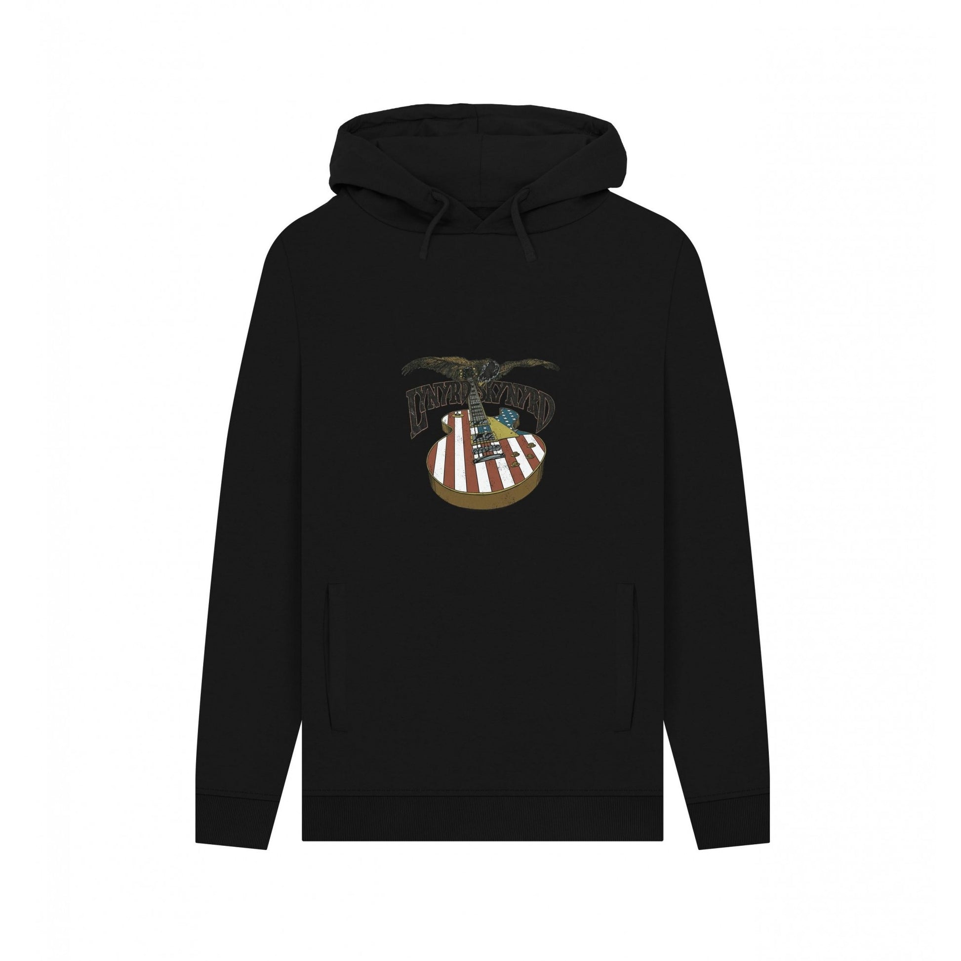 Black - Front - Lynyrd Skynyrd Unisex Adult USA Rock Band Hoodie