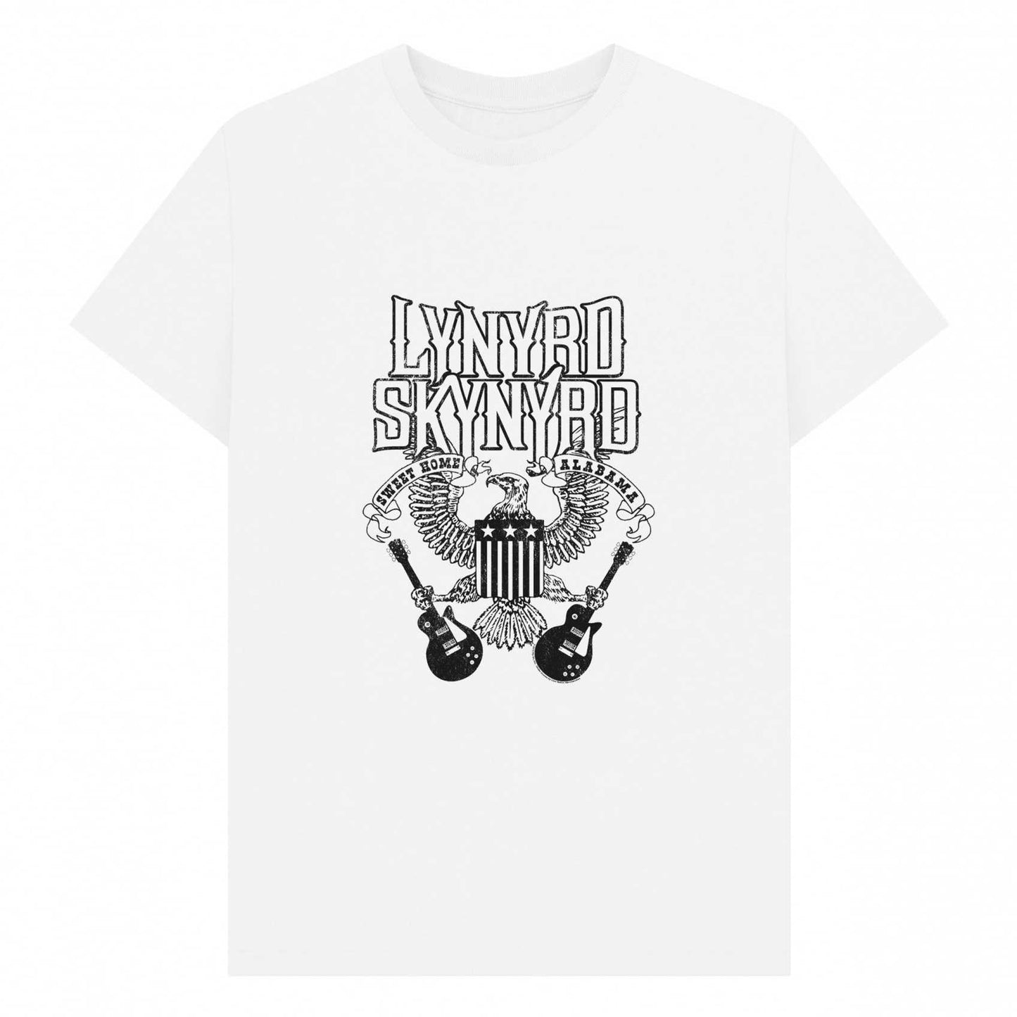 White - Front - Lynyrd Skynyrd Unisex Adult Sweet Home Alabama T-Shirt