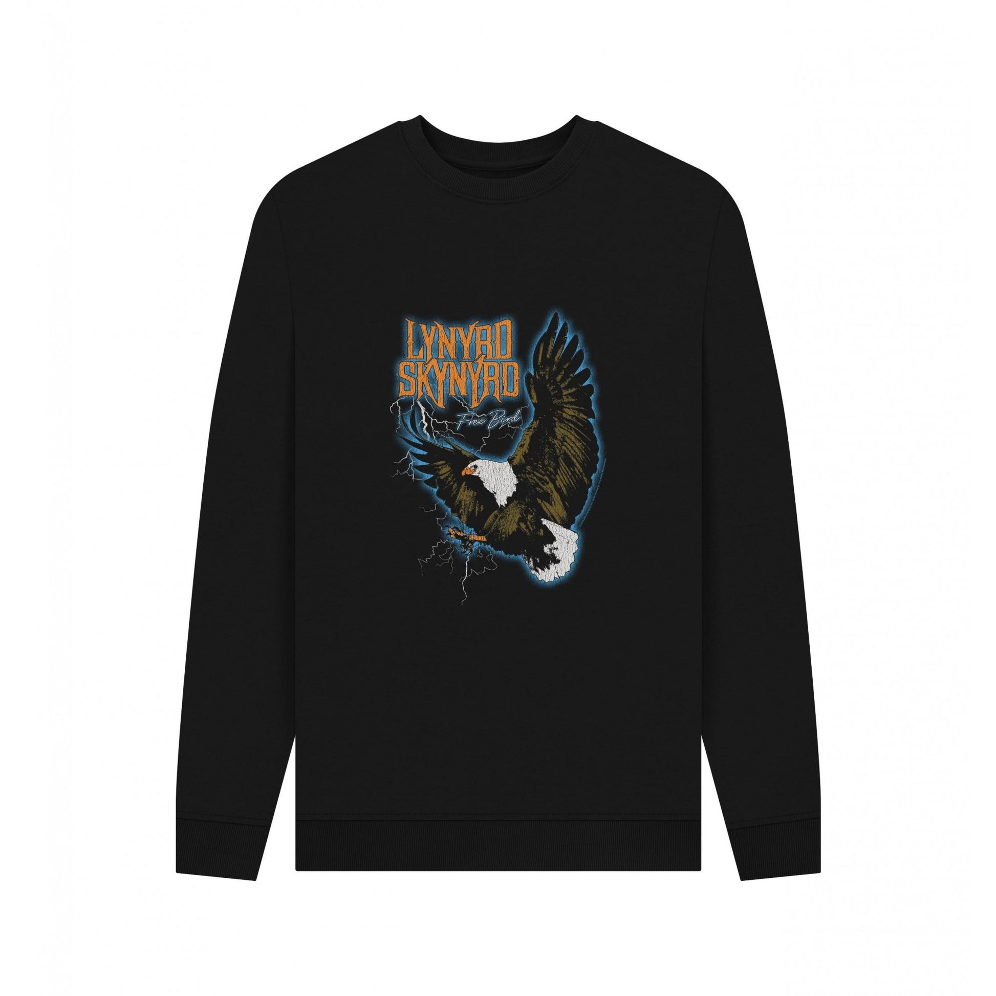 Black - Front - Lynyrd Skynyrd Unisex Adult Freebird Electric Sweatshirt
