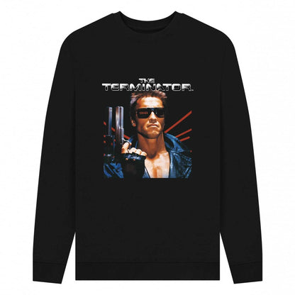 Black - Front - The Terminator Unisex Adult Graphic Sweatshirt