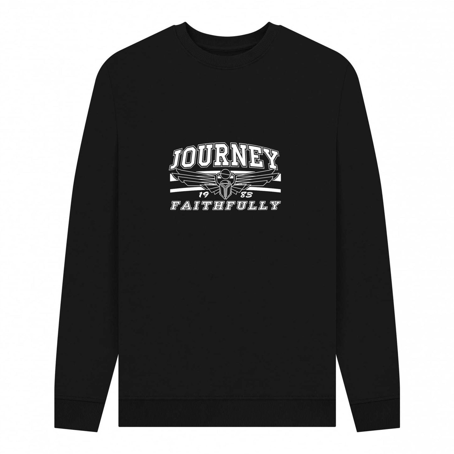 Black - Front - Journey Unisex Adult Sweatshirt
