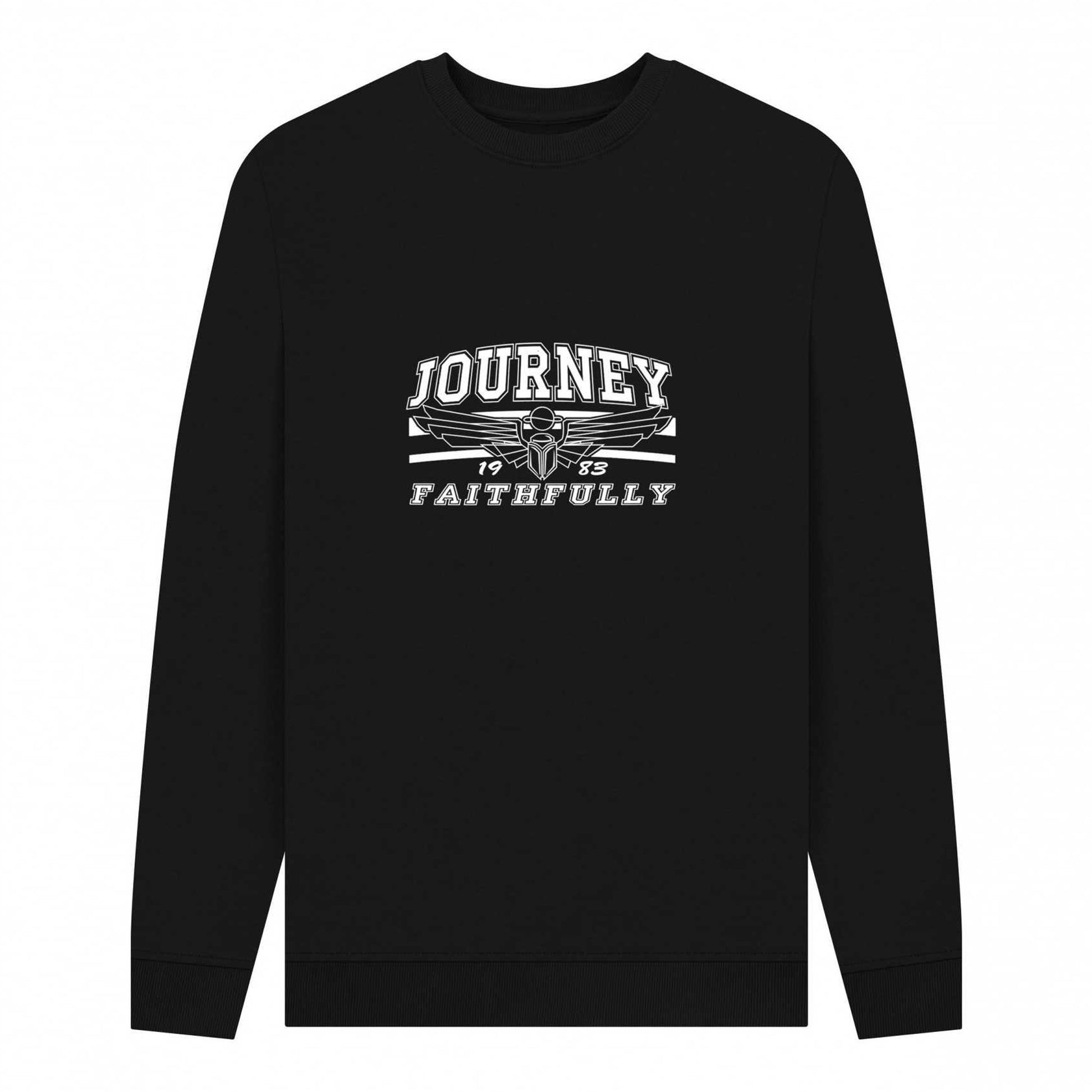 Black - Front - Journey Unisex Adult Sweatshirt