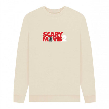 Oat - Front - Scary Movie 2 Unisex Adult Logo Sweatshirt