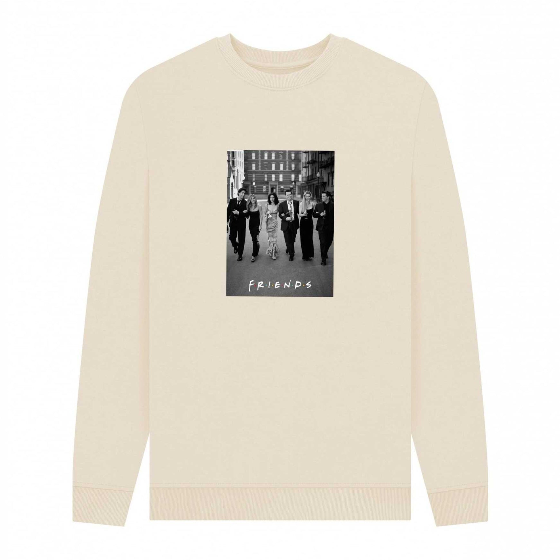 Oat - Front - Friends Unisex Adult Poster Sweatshirt