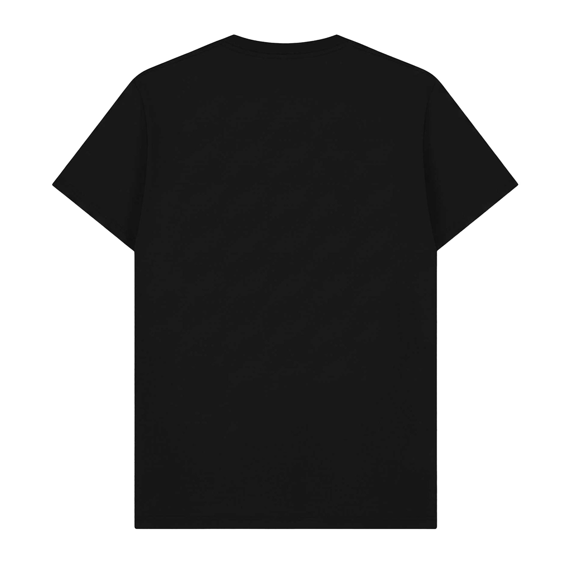 Black - Back - Apoh Unisex Adult Coloured T-Shirt
