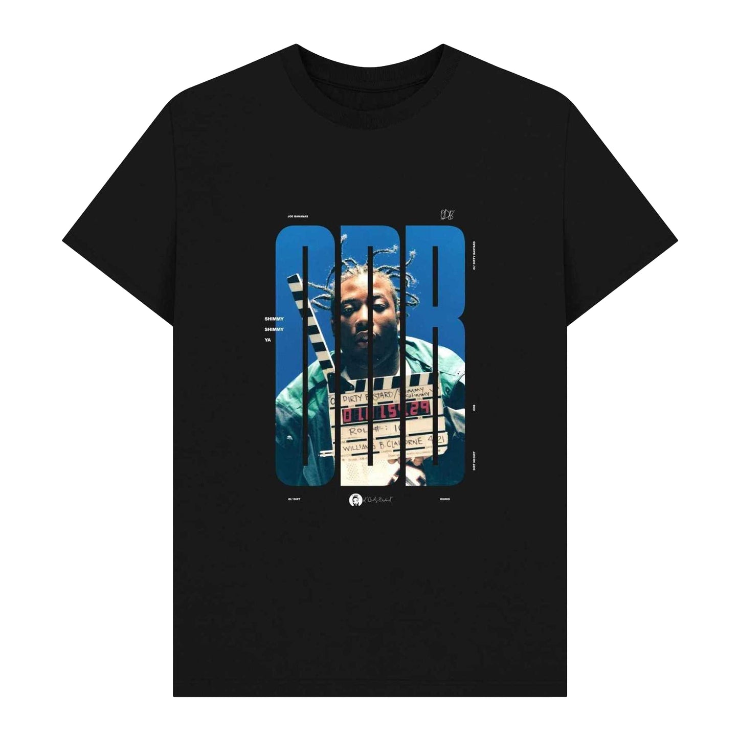 Black - Front - Ol´ Dirty Bastard Unisex Adult T-Shirt