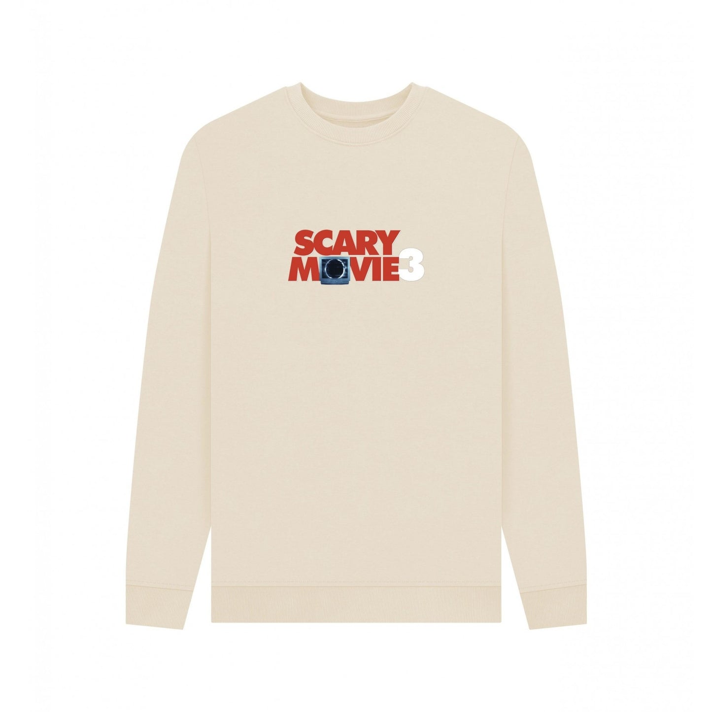 Oat - Front - Scary Movie 3 Unisex Adult Logo Sweatshirt