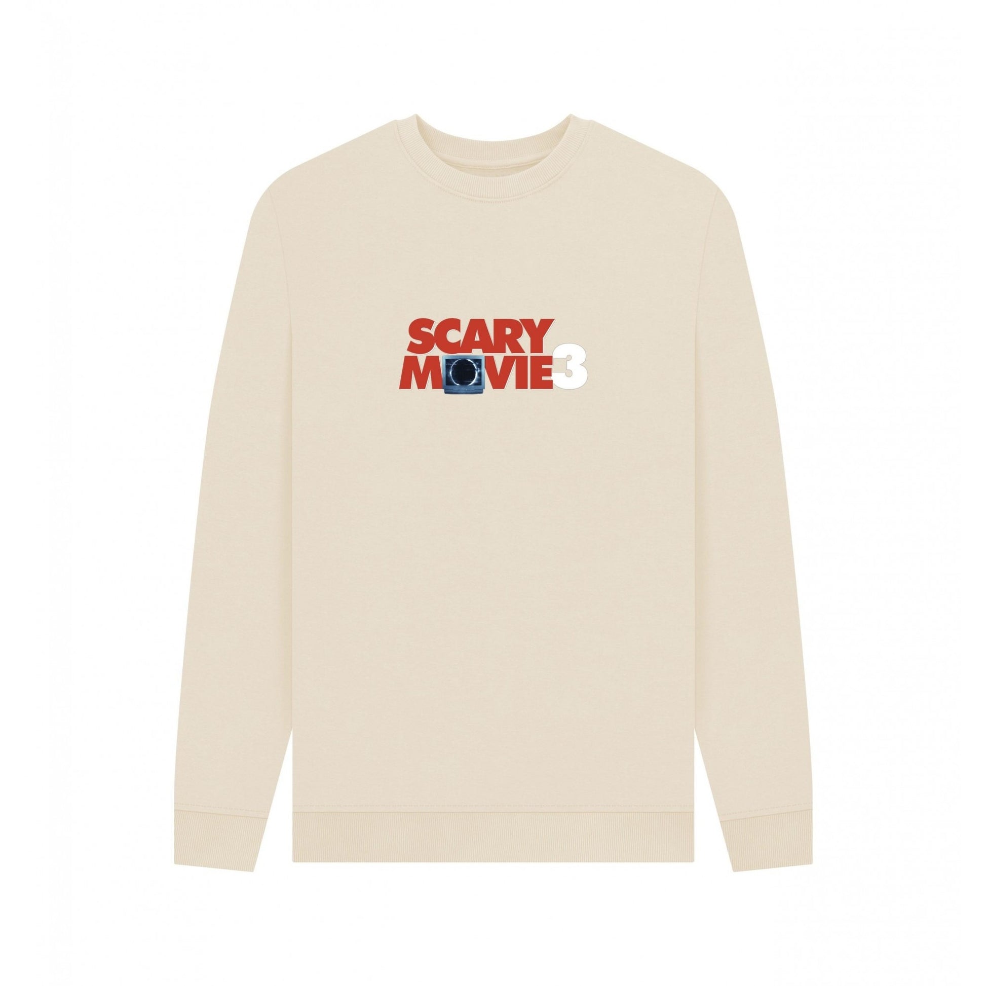Oat - Front - Scary Movie 3 Unisex Adult Logo Sweatshirt