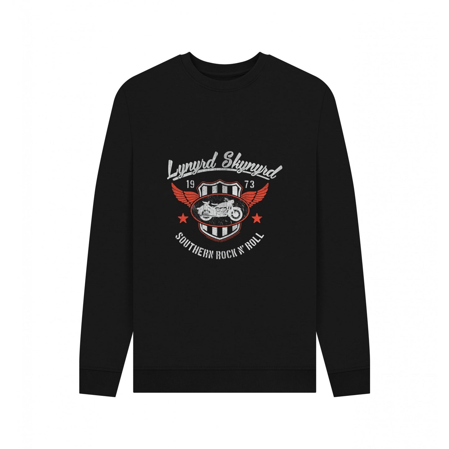 Black - Front - Lynyrd Skynyrd Unisex Adult Southern Rock & Roll Sweatshirt