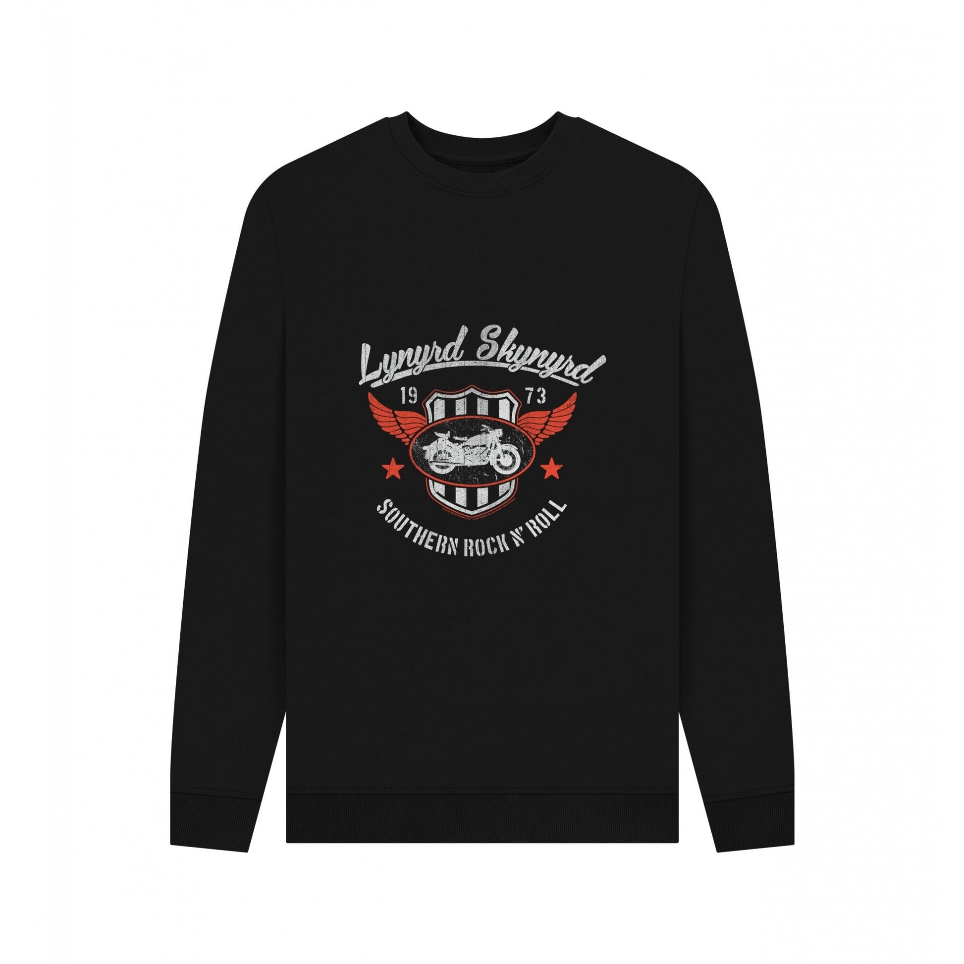 Black - Front - Lynyrd Skynyrd Unisex Adult Southern Rock & Roll Sweatshirt
