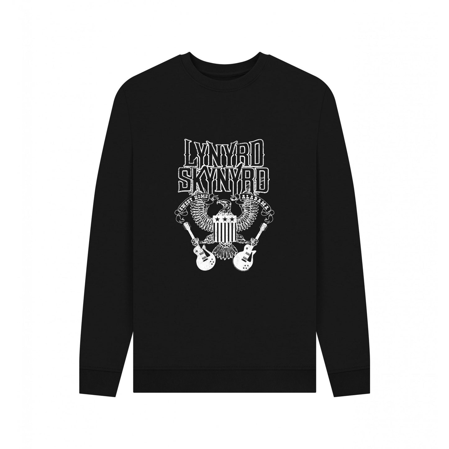 Black - Front - Lynyrd Skynyrd Unisex Adult Sweet Home Alabama Sweatshirt