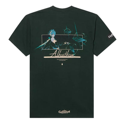 Evergreen - Back - Genshin Impact Unisex Adult Alhaitham T-Shirt