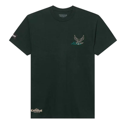 Evergreen - Front - Genshin Impact Unisex Adult Alhaitham T-Shirt