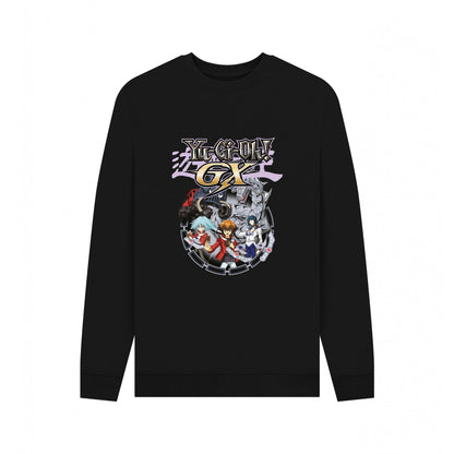 Black - Front - Yu-Gi-Oh! Unisex Adult GX Sweatshirt