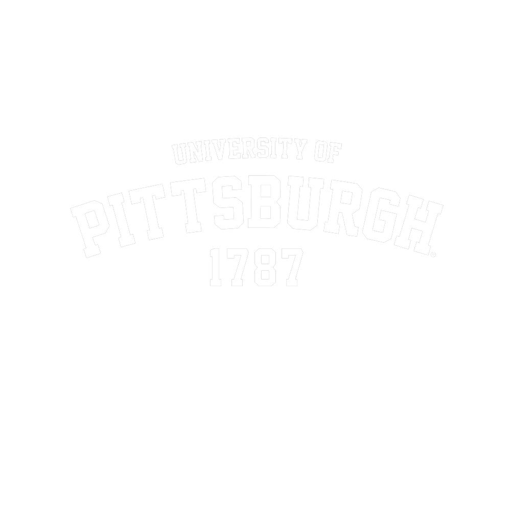 Navy Blue - Side - University Of Pittsburgh Unisex Adult 1787 Hoodie