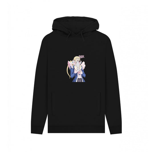 Black - Front - Yu-Gi-Oh! Unisex Adult Vellian Crowler Hoodie