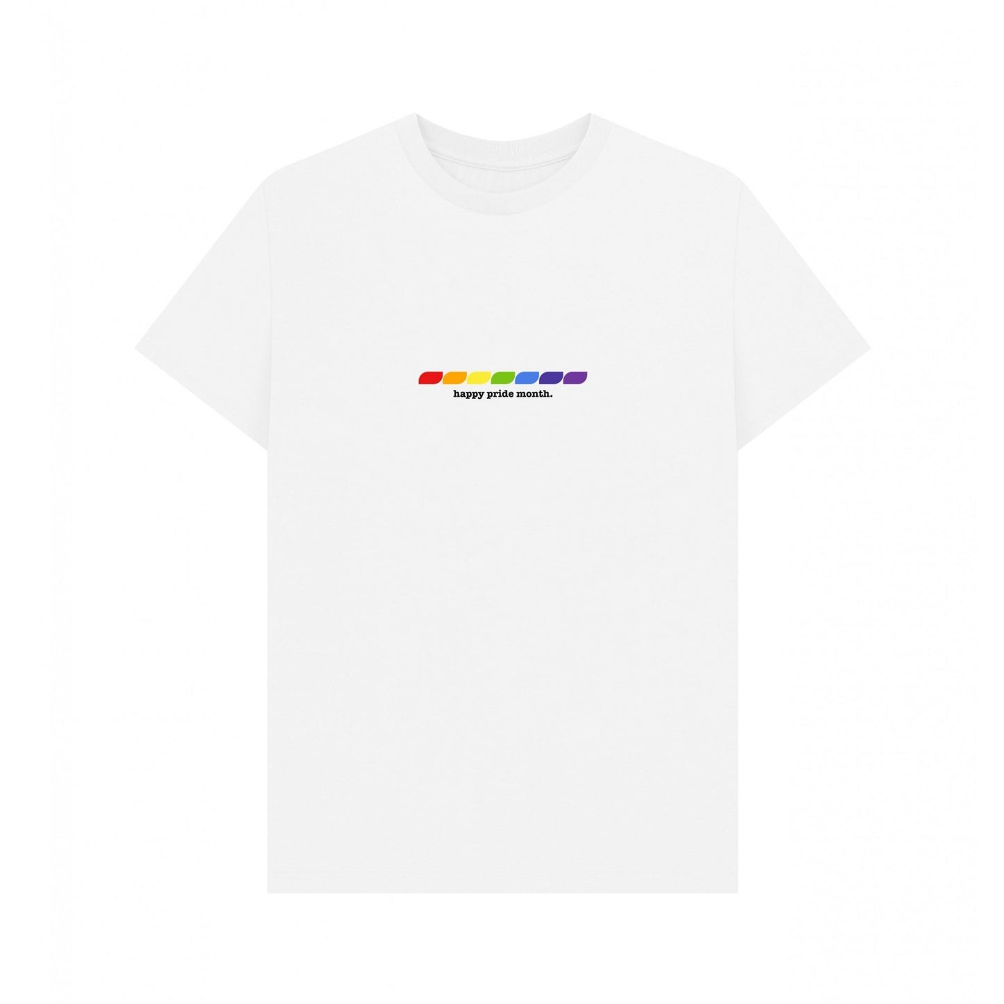 White-Multicoloured - Front - Apoh Unisex Adult T-Shirt
