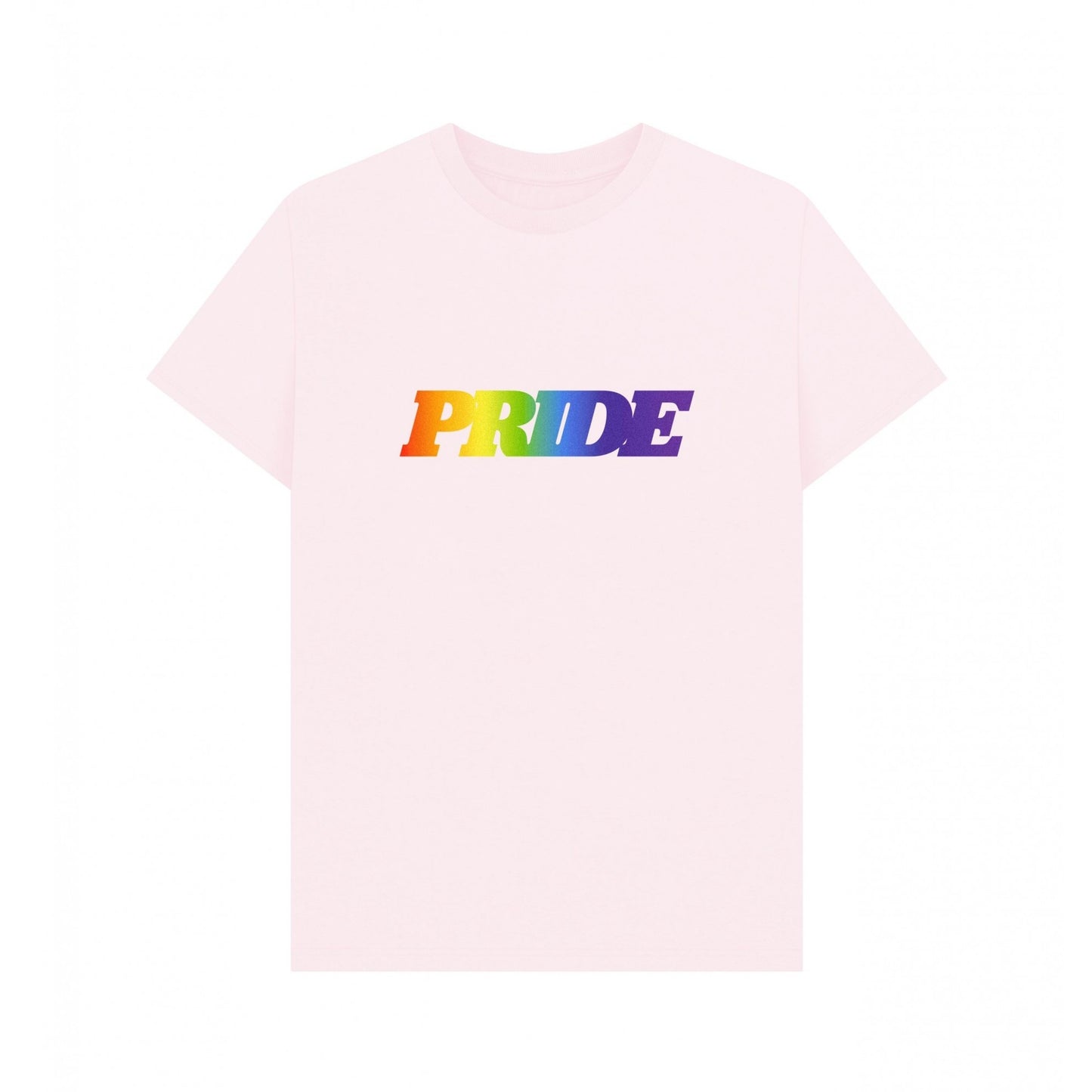 Pink-Multicoloured - Front - Apoh Unisex Adult Pride Slogan T-Shirt