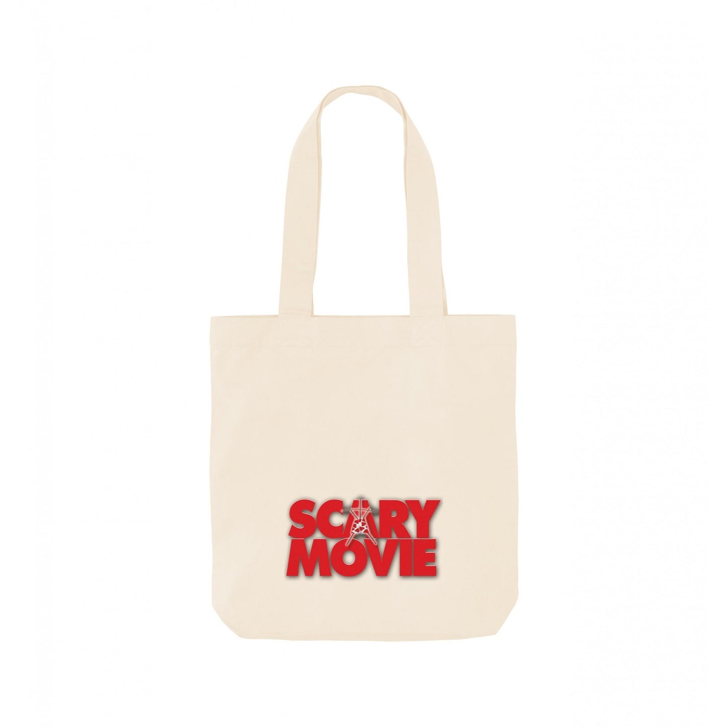 Natural - Front - Scary Movie Logo Tote Bag
