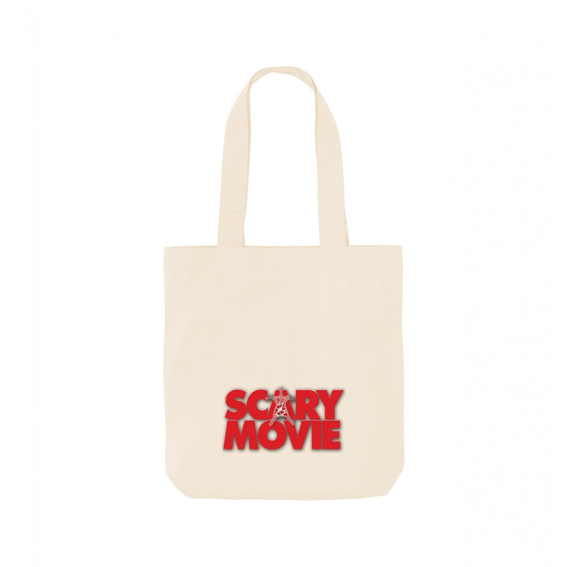 Natural - Front - Scary Movie Logo Tote Bag