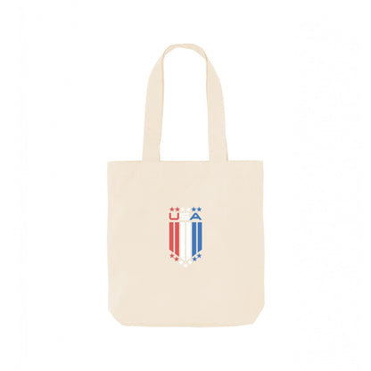 Natural - Front - Apoh USA Logo Tote Bag