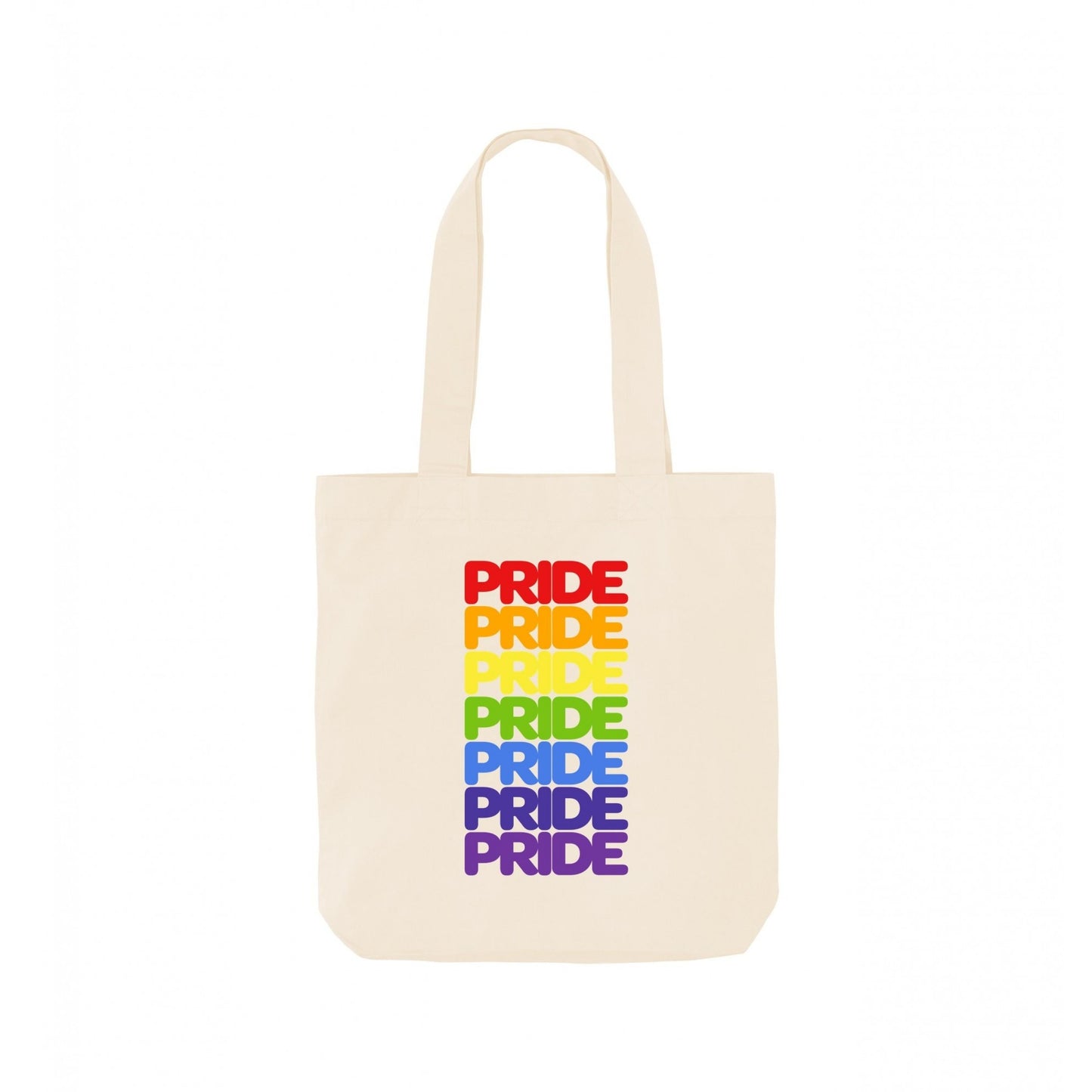 Natural - Front - Apoh Pride Rainbow Tote Bag