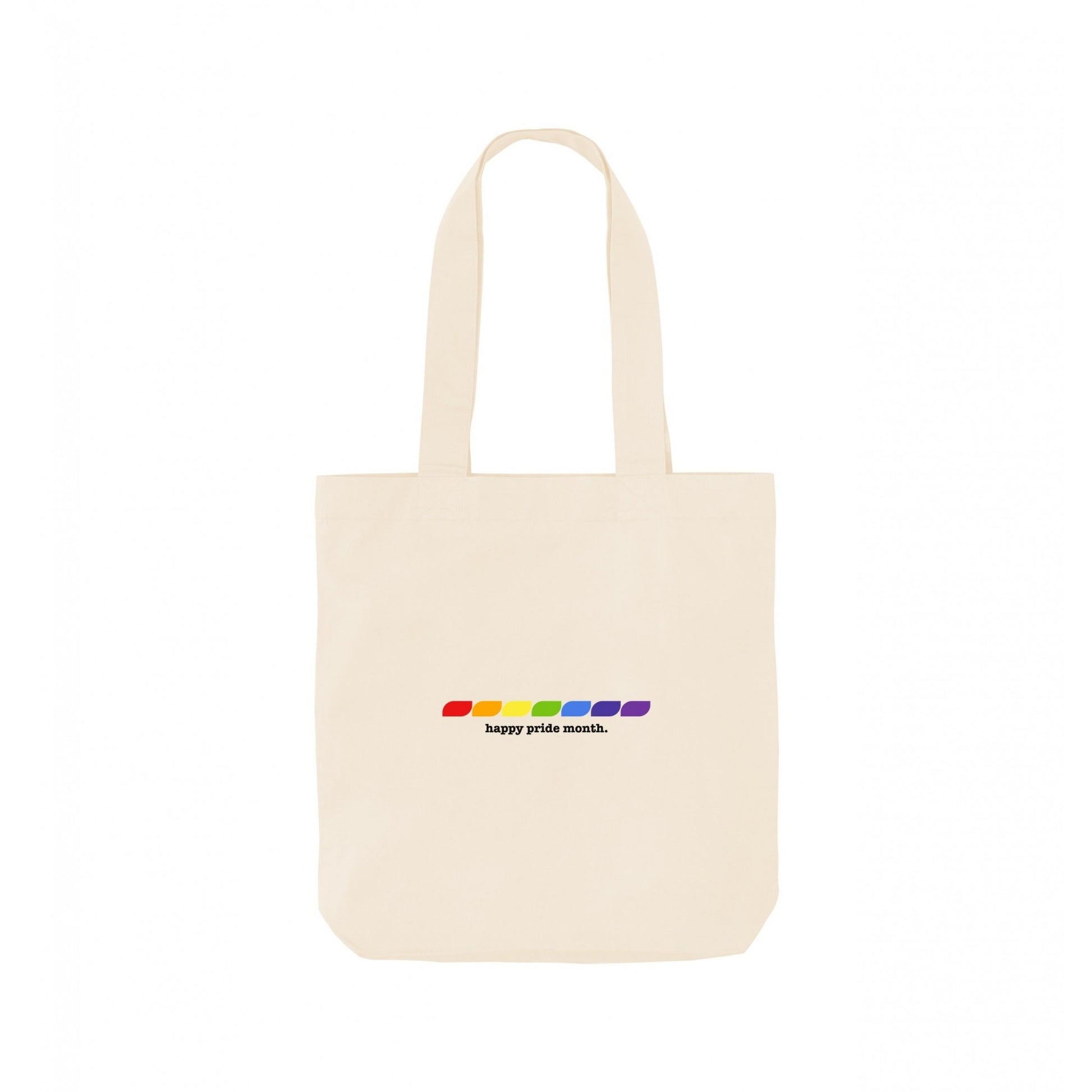 Natural - Front - Apoh Happy Pride Month Tote Bag