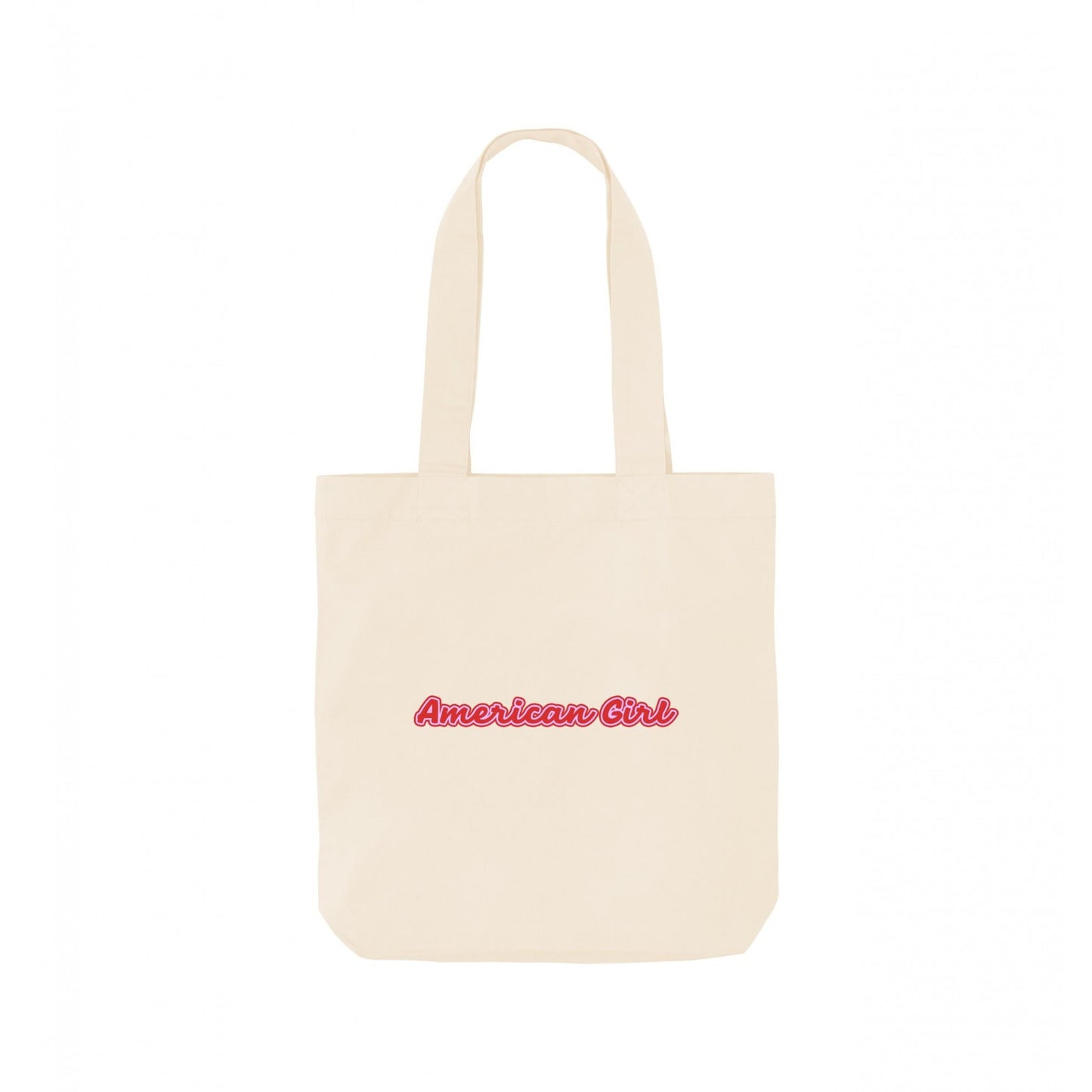 Natural - Front - American Girl Logo Tote Bag