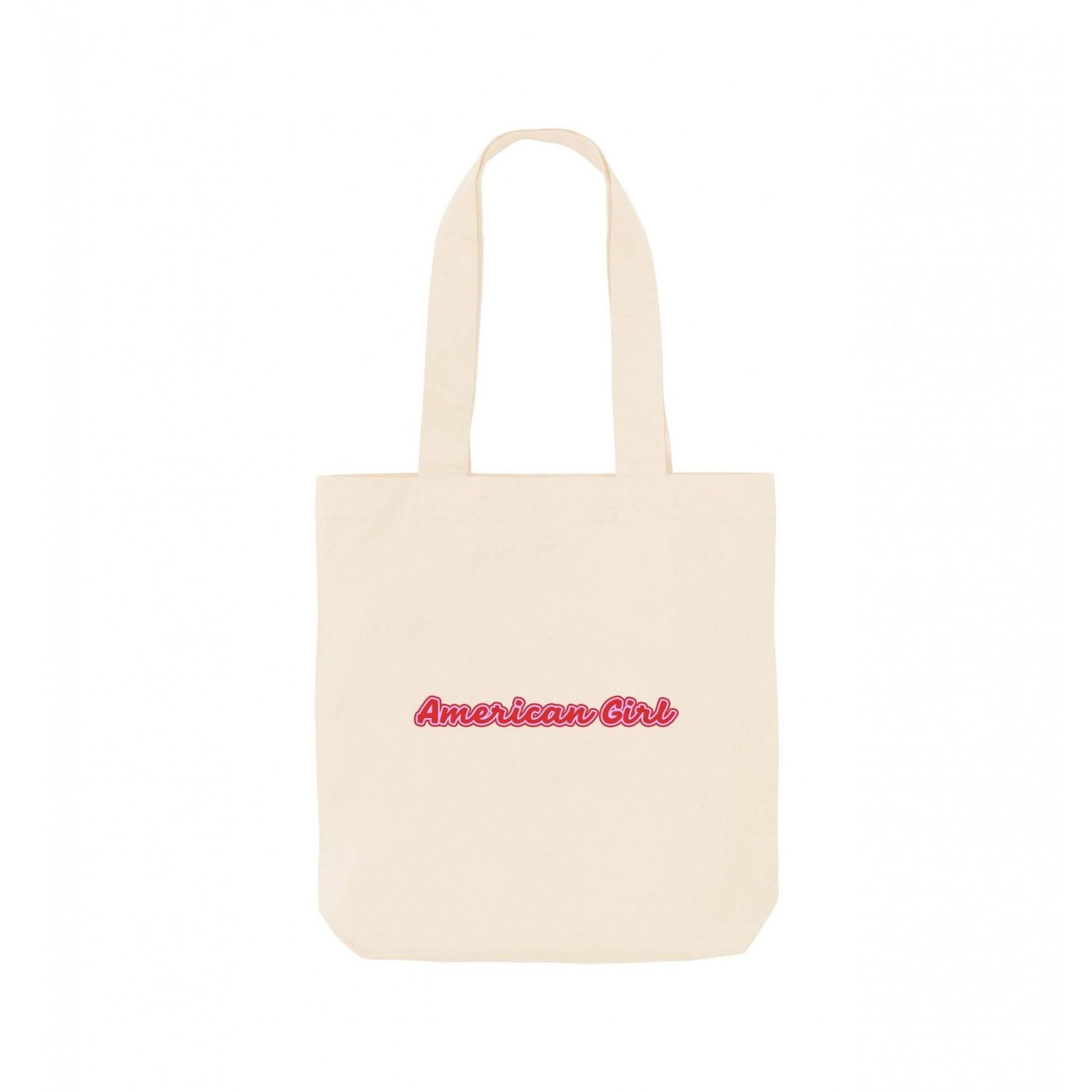 Natural - Front - American Girl Logo Tote Bag