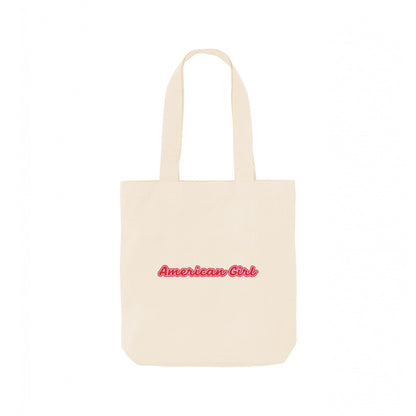 Natural - Front - American Girl Logo Tote Bag